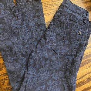 Joes Jean denim Jeans floral print size 8